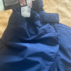 NWT snow pants navy